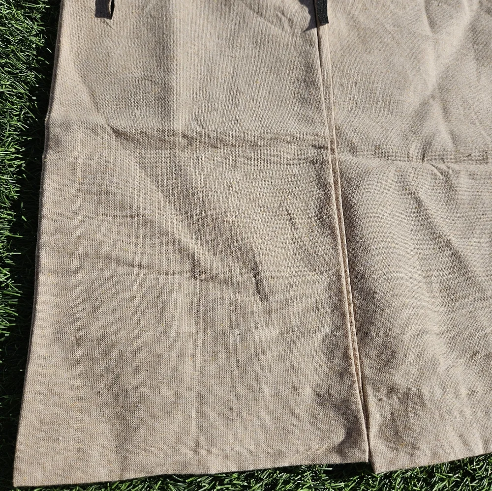 Gucci Storage Dust Shoe Bags Set of 2 Bags Tan/Burlap 17.5x8